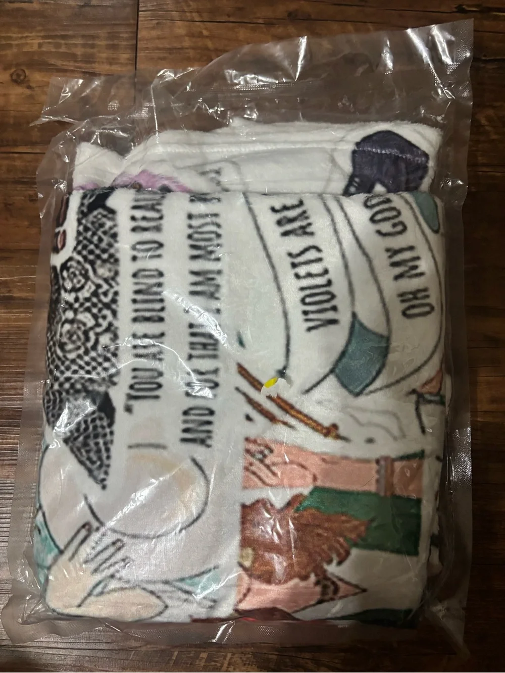 Schitt’s Creek multicolored blanket